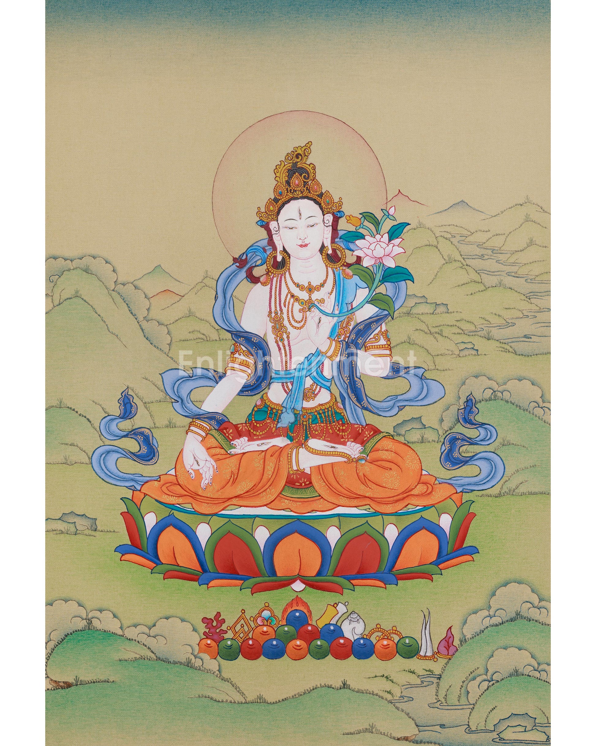 Himalayan Art Of White Tara
