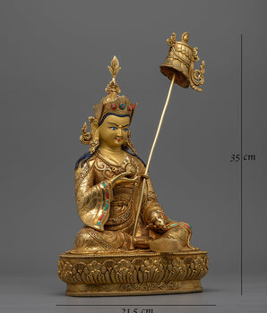 Tantric Guru Norla Statue | Embodiment of Prosperity and Abundance
