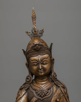 guru-rinpoche-antique-oxidized