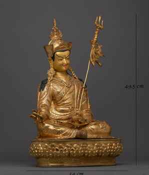 Handcrafted Guru Rinpoche Statue 