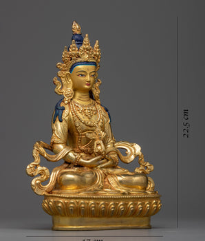 Amitayus Gold Statue | Buddha of “Infinite Life