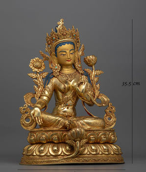 sacred-green-tara-buddha-statue