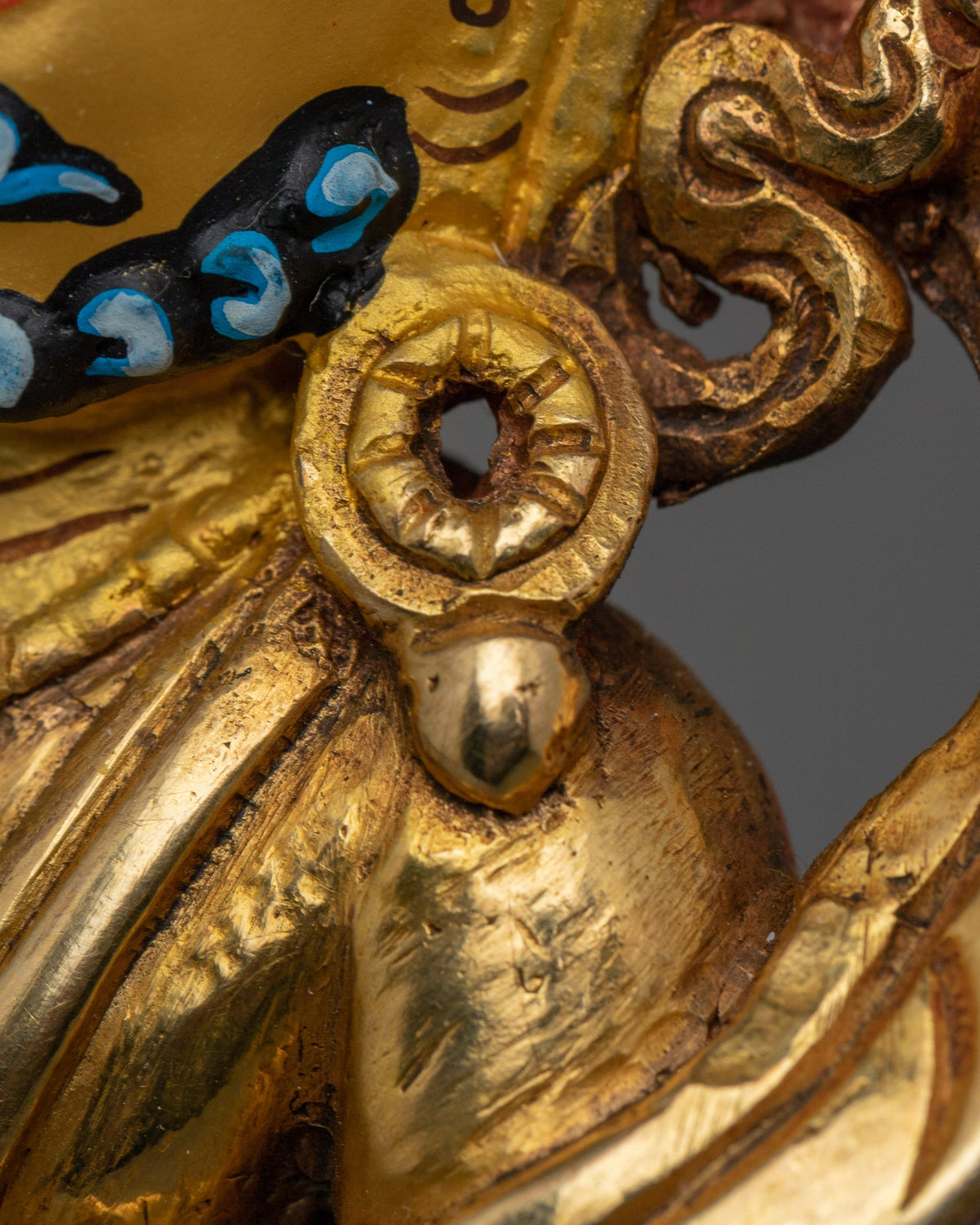 Buddhist Prosperity Art Dzambhala | Tibetan Wealth Deity for Abundance