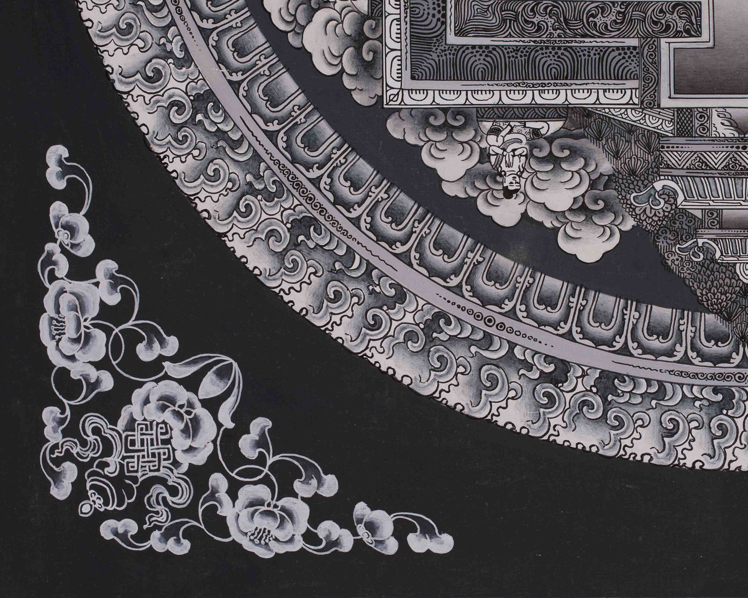 Himalayan Buddha Mandala Art | Symbolizing the Enlightened Universe and Inner Transformation