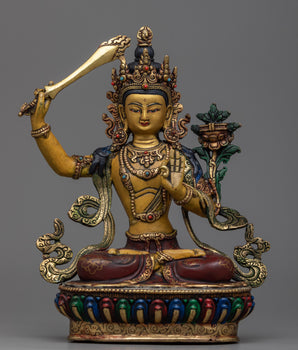 mañjuśrī statue