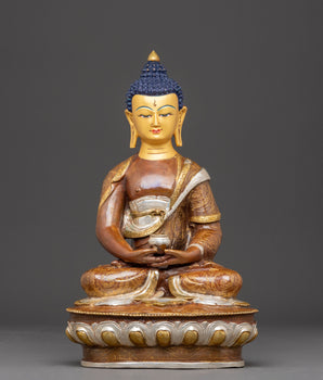 Serene Statue of Buddha Amitabha | Ruler of the Pure Land