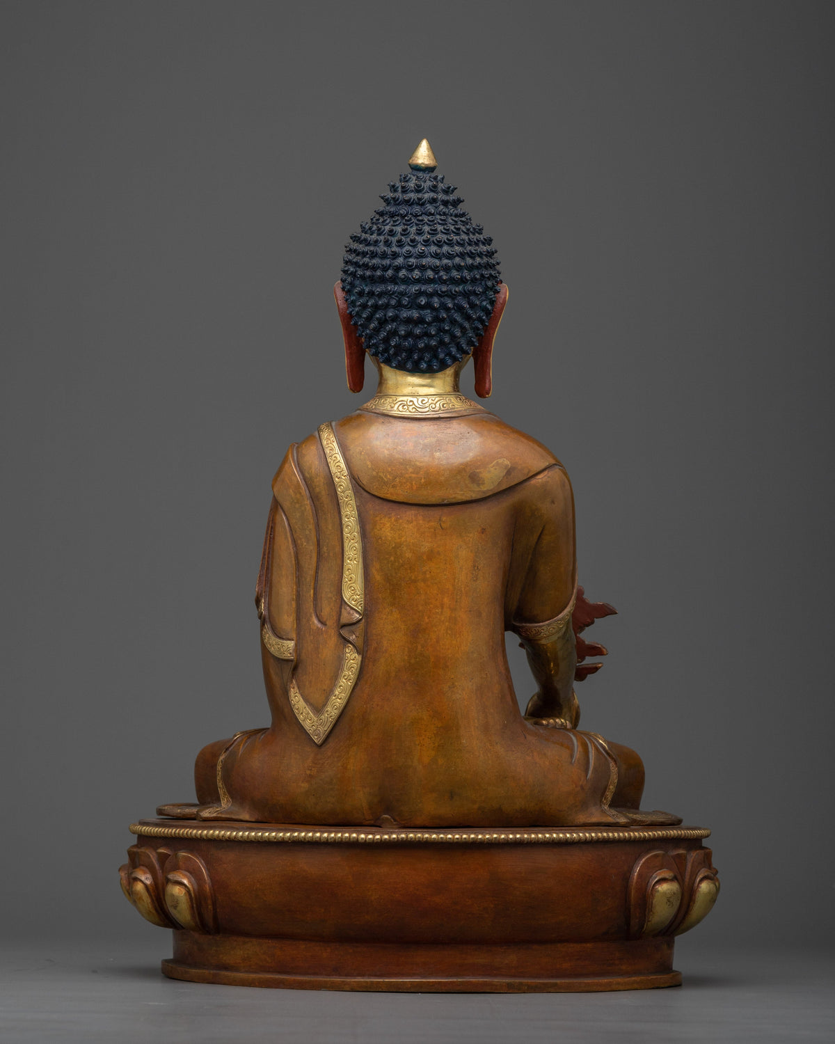 The Healing Medicine Buddha Sadhana Sculpture | A Beacon of Wellness and Serenity