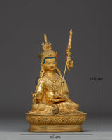 Tibetan Meditating Lord Padmasambhava Art