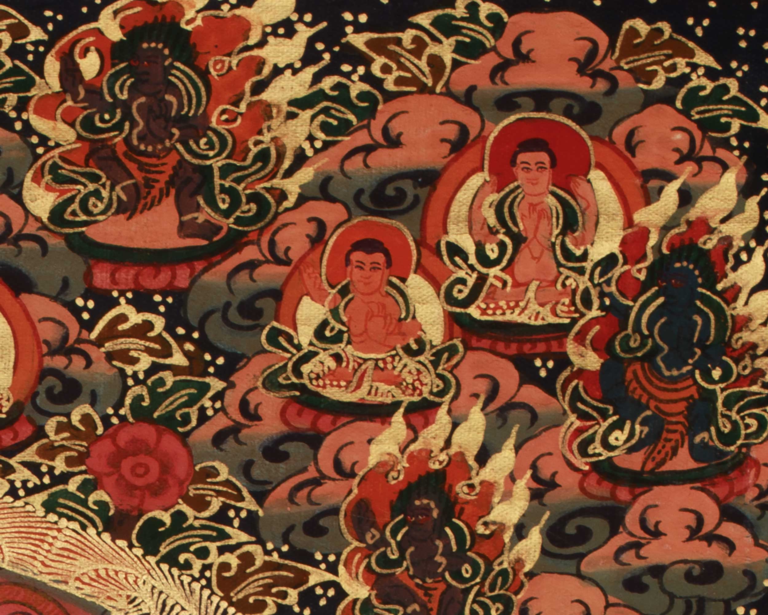 Tibetan Artwork of Buddha Mandala | Symbolized Enlightenment and Spiritual Harmony