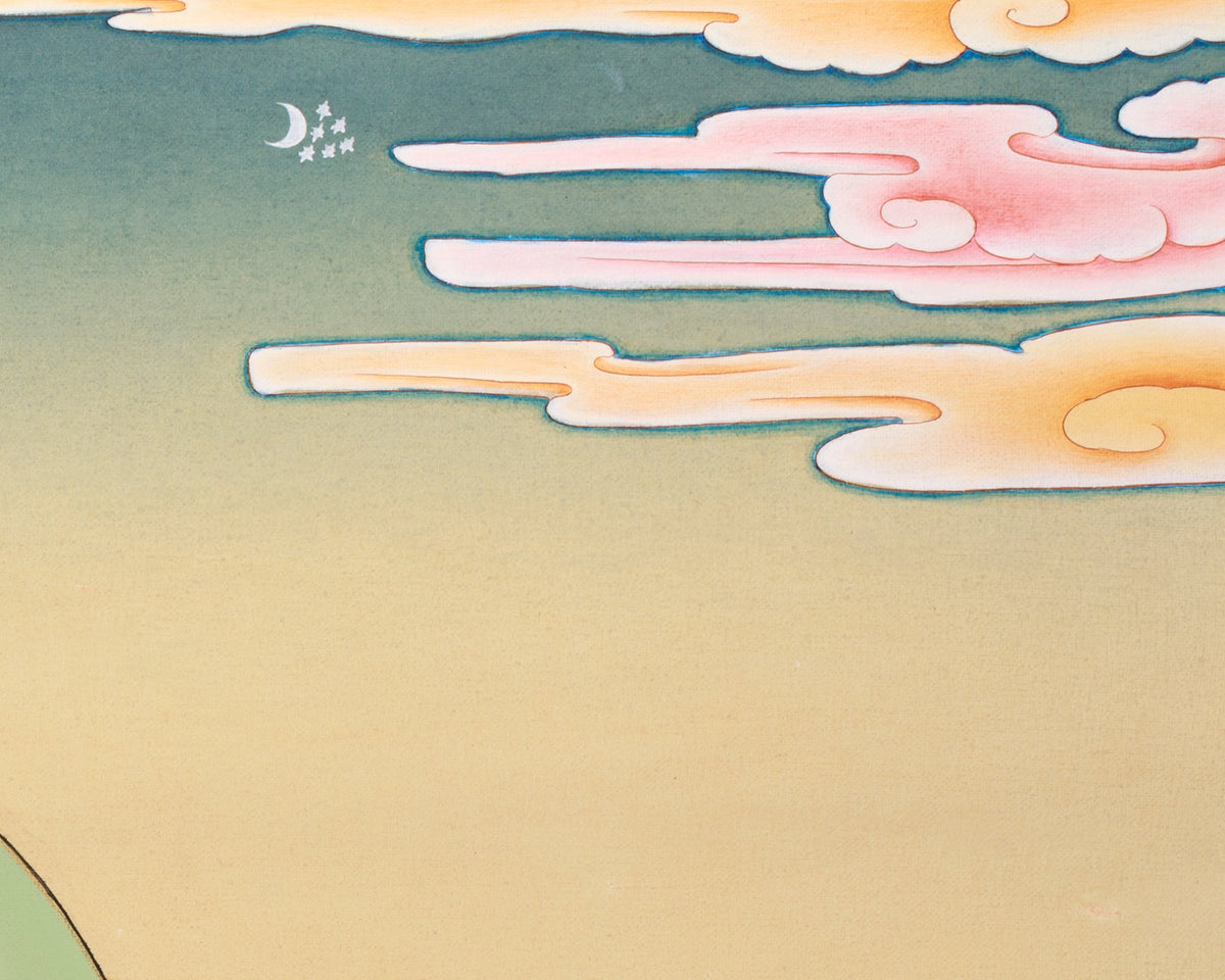 Amitayus Buddha Sacred Art | Buddha of Infinite Life, Longevity, and Merit