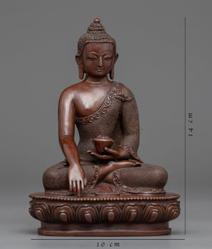Buddha Shakyamuni Kadampa Sculpture | Handcrafted Buddhist Statue for Meditation