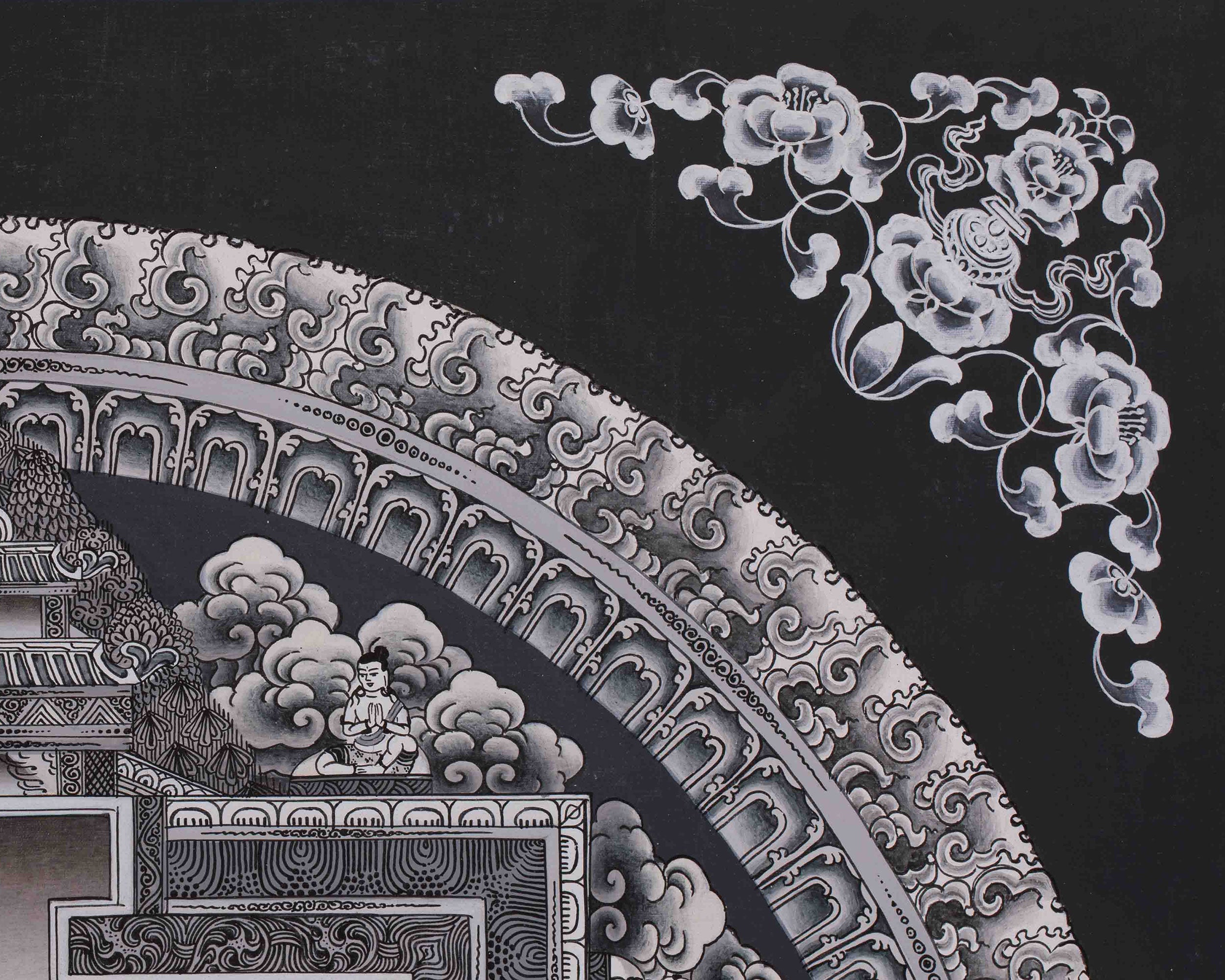 Himalayan Buddha Mandala Art | Symbolizing the Enlightened Universe and Inner Transformation