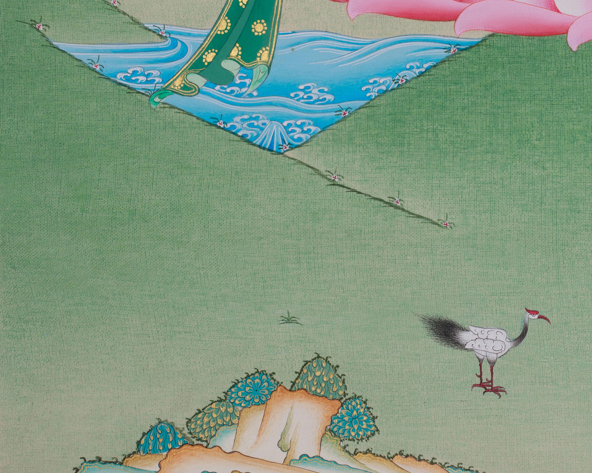 White Tara Sacred Art | Sita Tara | Female Buddha Of Compassion