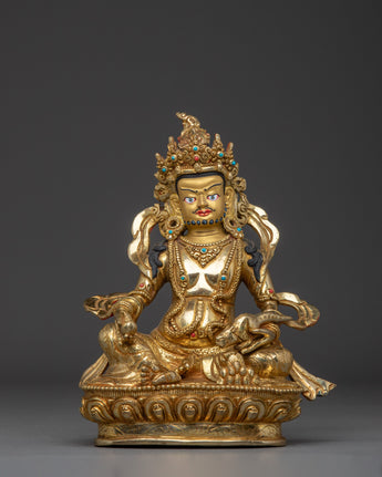 Dzambhala Deity of Wealth Artwork