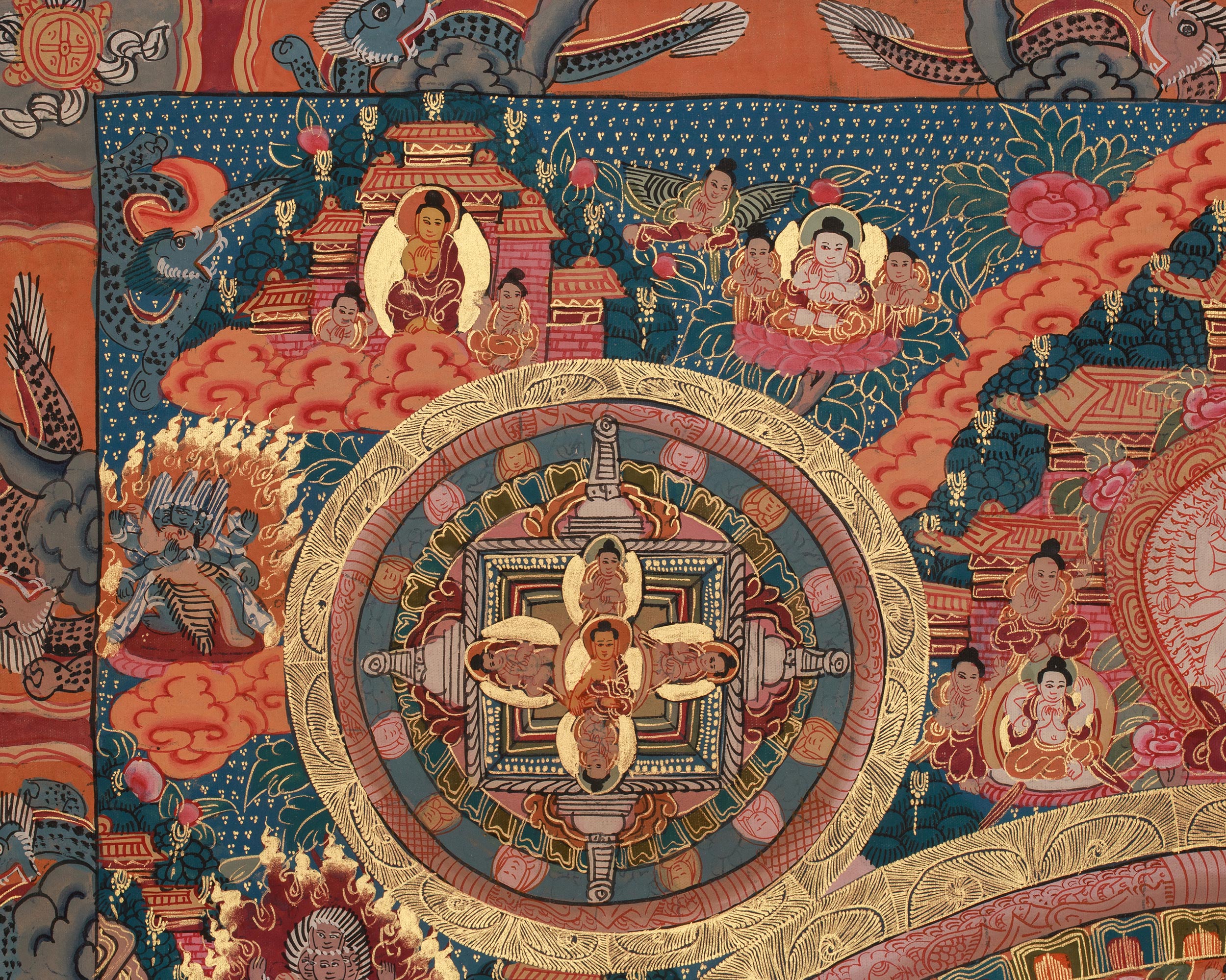 Traditional Buddha Mandala Art | A Sacred Path to Enlightenment
