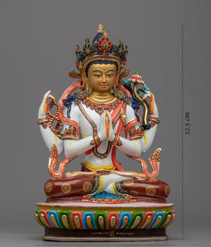 Chenrezig Meditation Practice | Chenrezig Statue: An Epitome of Compassion and Serenity