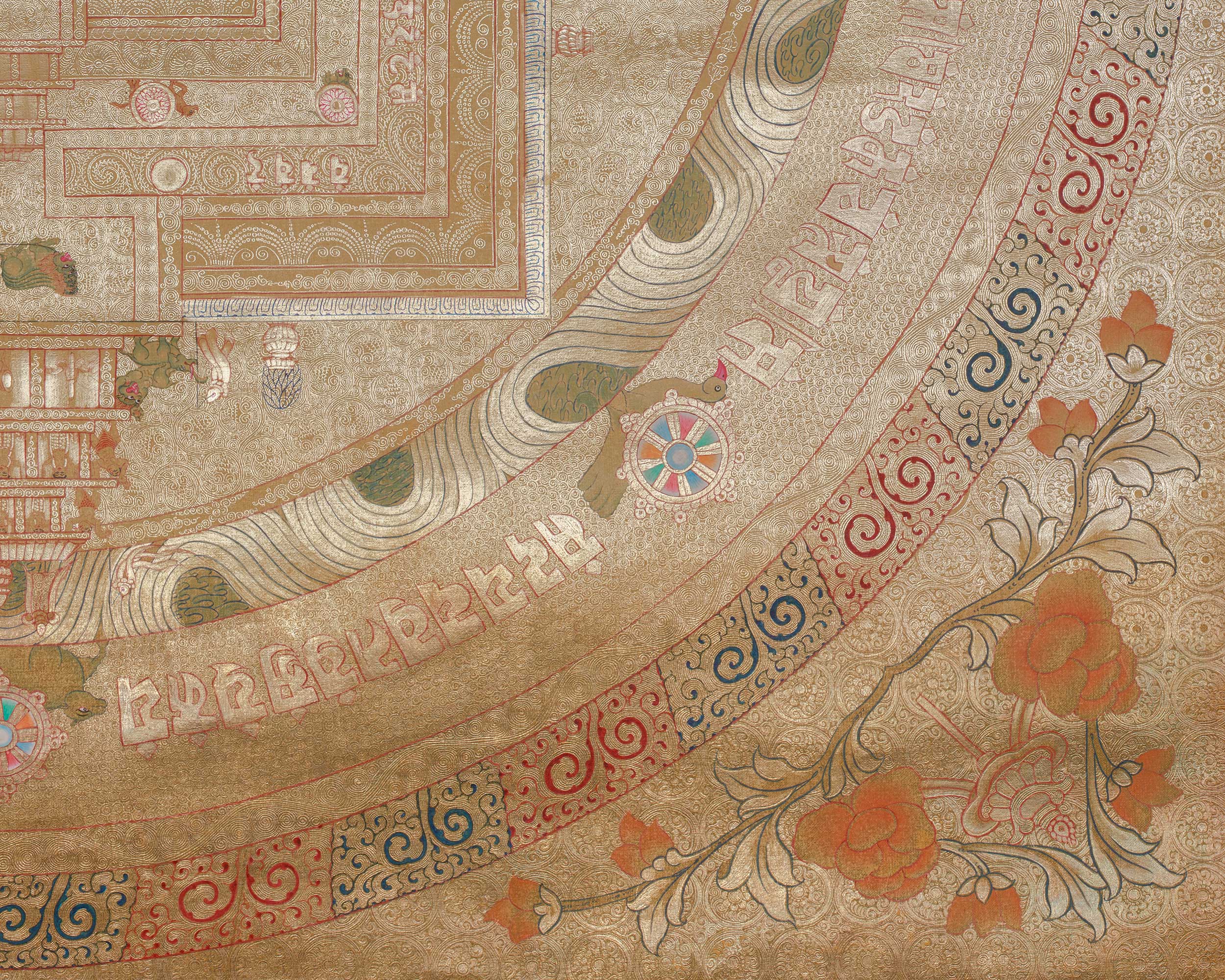 Kalachakra Mandala Himalayan Artwork | Representation of Spiritual Awakening