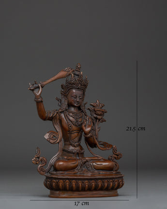 Manjushri Artwork - Embodiment of Divine Wisdom