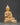 Buddhist Scholar Santaraksita Statue | Gold Plated Buddhist Scholar Altar Decor