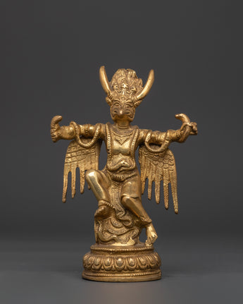 Handcrafted Tibetan Garuda Protector
