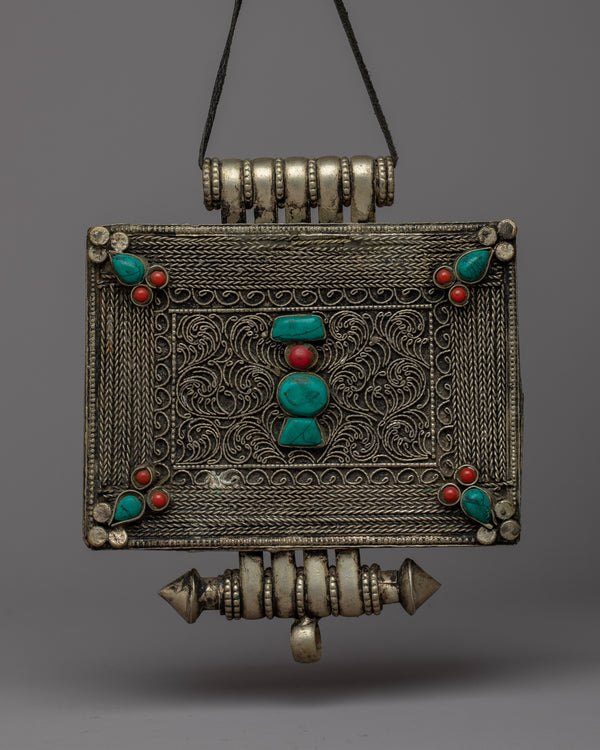 Stunning Ghau Pendant | Unique Spiritual Jewelry