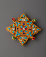 Ritual Amulet Prayer Box Ghau | Sacred Symbol of Protection and Spiritual Guidance