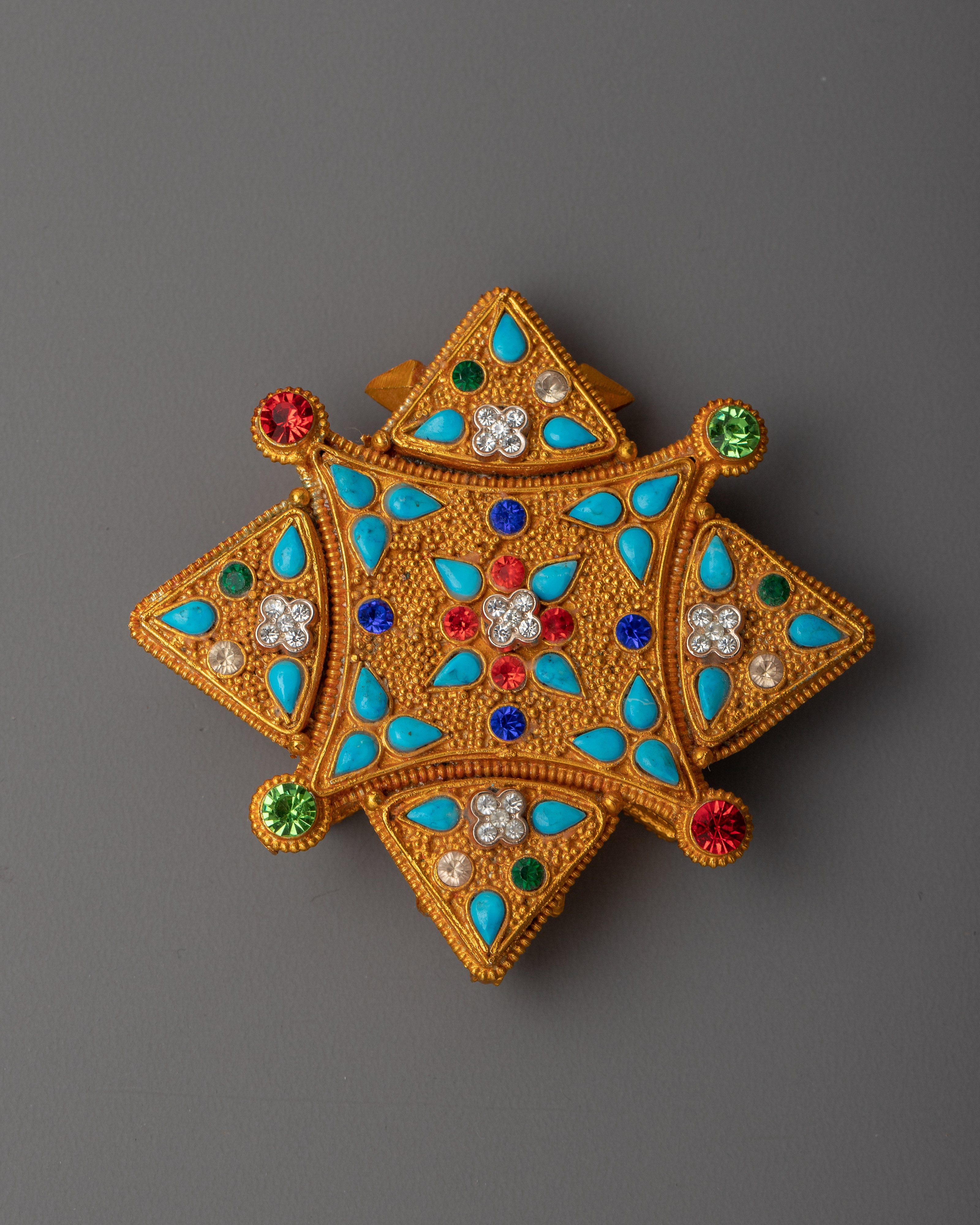 Ritual Amulet Prayer Box Ghau | Sacred Symbol of Protection and Spiritual Guidance
