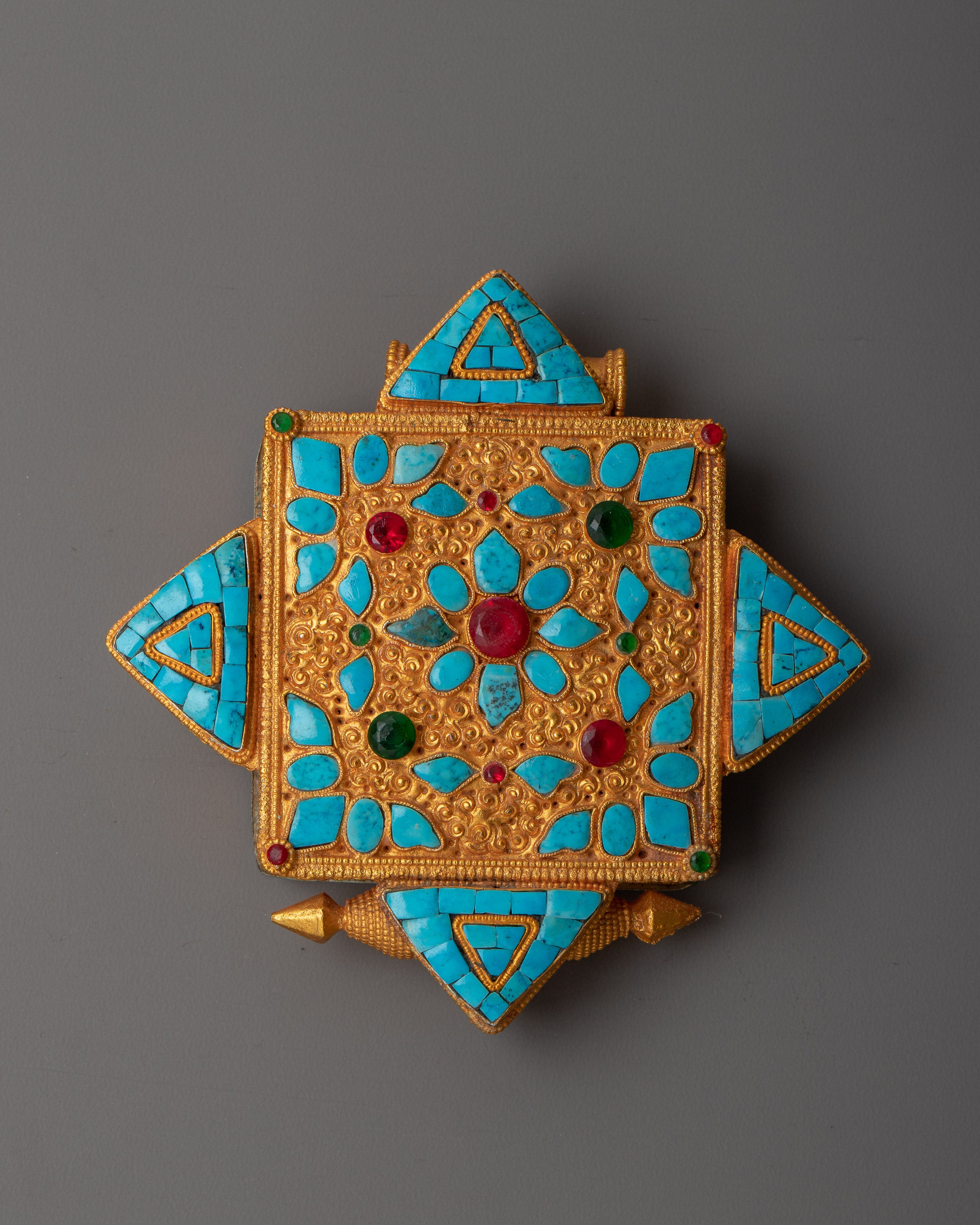 24k Gold Plated Ghau Box
