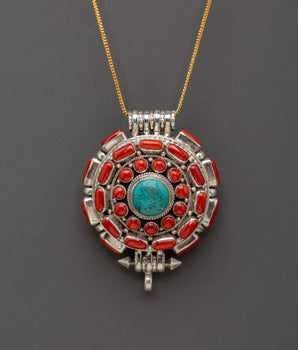 Himalayan tribal locket