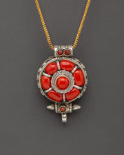 Coral Ghau Box locket