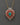 Turquoise coral pendant
