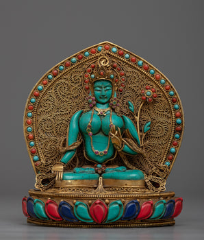  White Tara Statue 