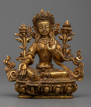 Green Tara Statue