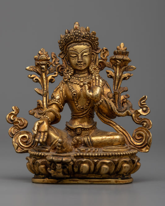 Green Tara Statue