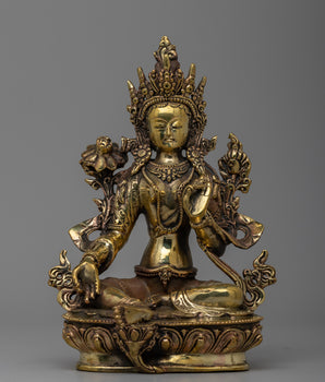 Mother Green Tara Statue