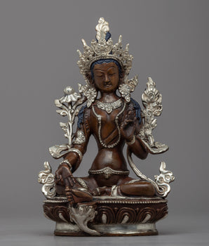 Himalayan Green Tara Statue