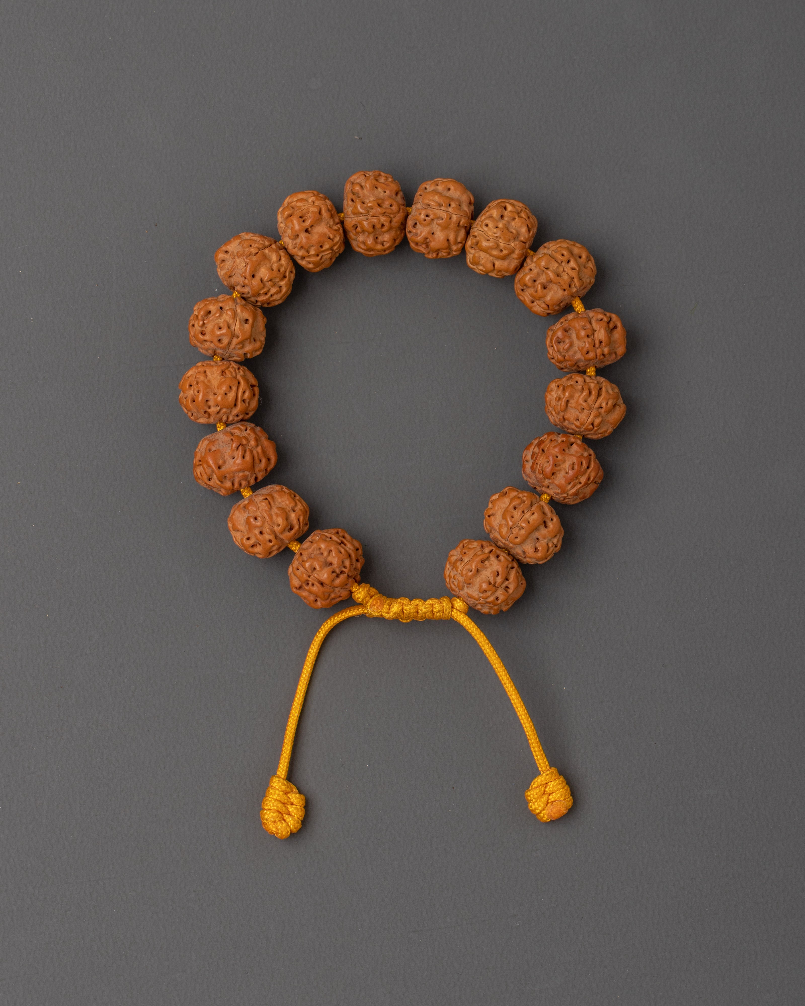 handcrafted rudraksha bracelet