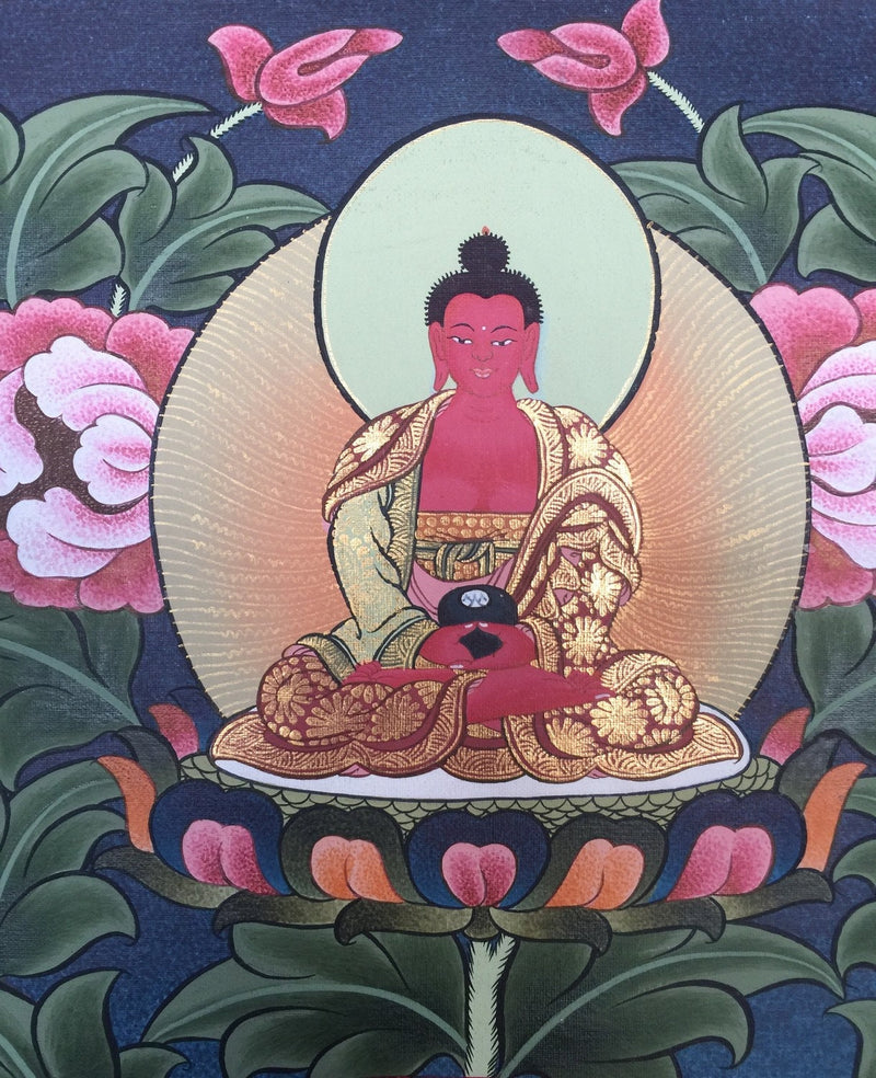 Original Hand painted Chenrezig Avalokiteshvara Thangka | Buddhist Painting