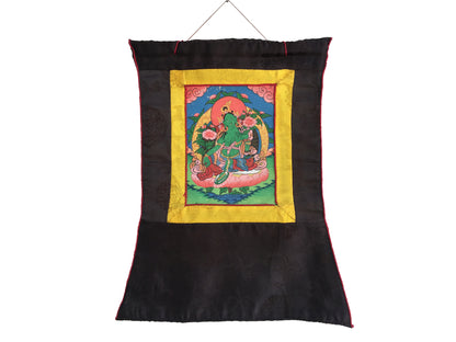 Vintage Green Tara 6.5 x 6.5 cm for your shrine | Wall hanging Decoration for Relaxation |