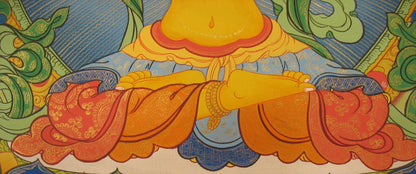 Original Hand painted Manjushree Thangka | Fine Quality Thangka Painting