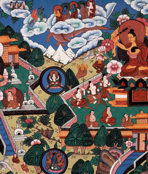 Maha Manjushree And History Of Swayambhu & Kathmandu Valley | Meditation Art