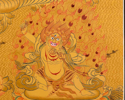 Avalokiteshvara Chengrezig Thangka | Bodhisattva Thangka Art For Wall Decor