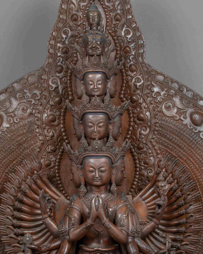 1000 Armed Chenrezig Statue | Buddha Statue Indoor