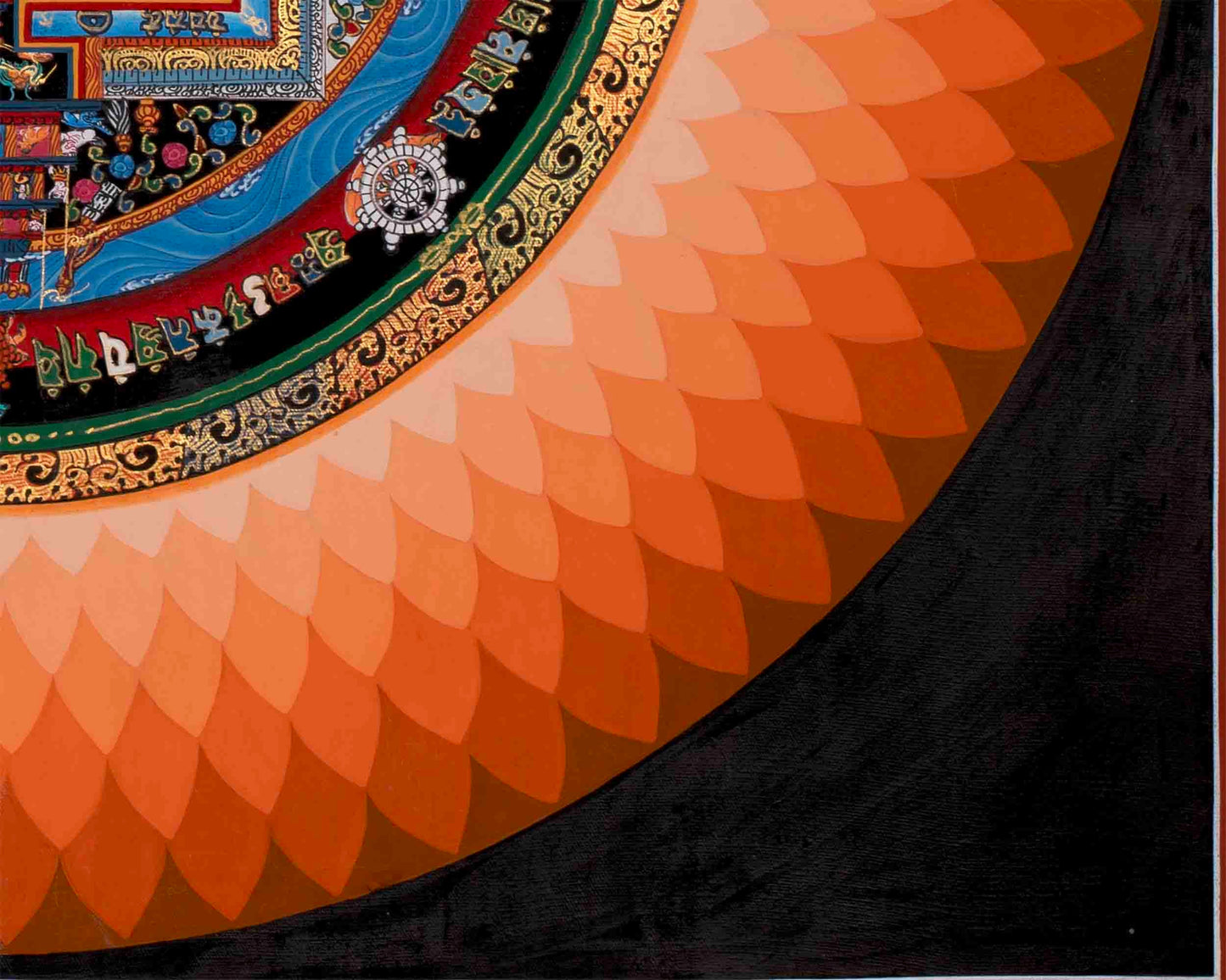 Thangka Kalachakra mandala | Thangka Painting Nepal | Wheel Of Time