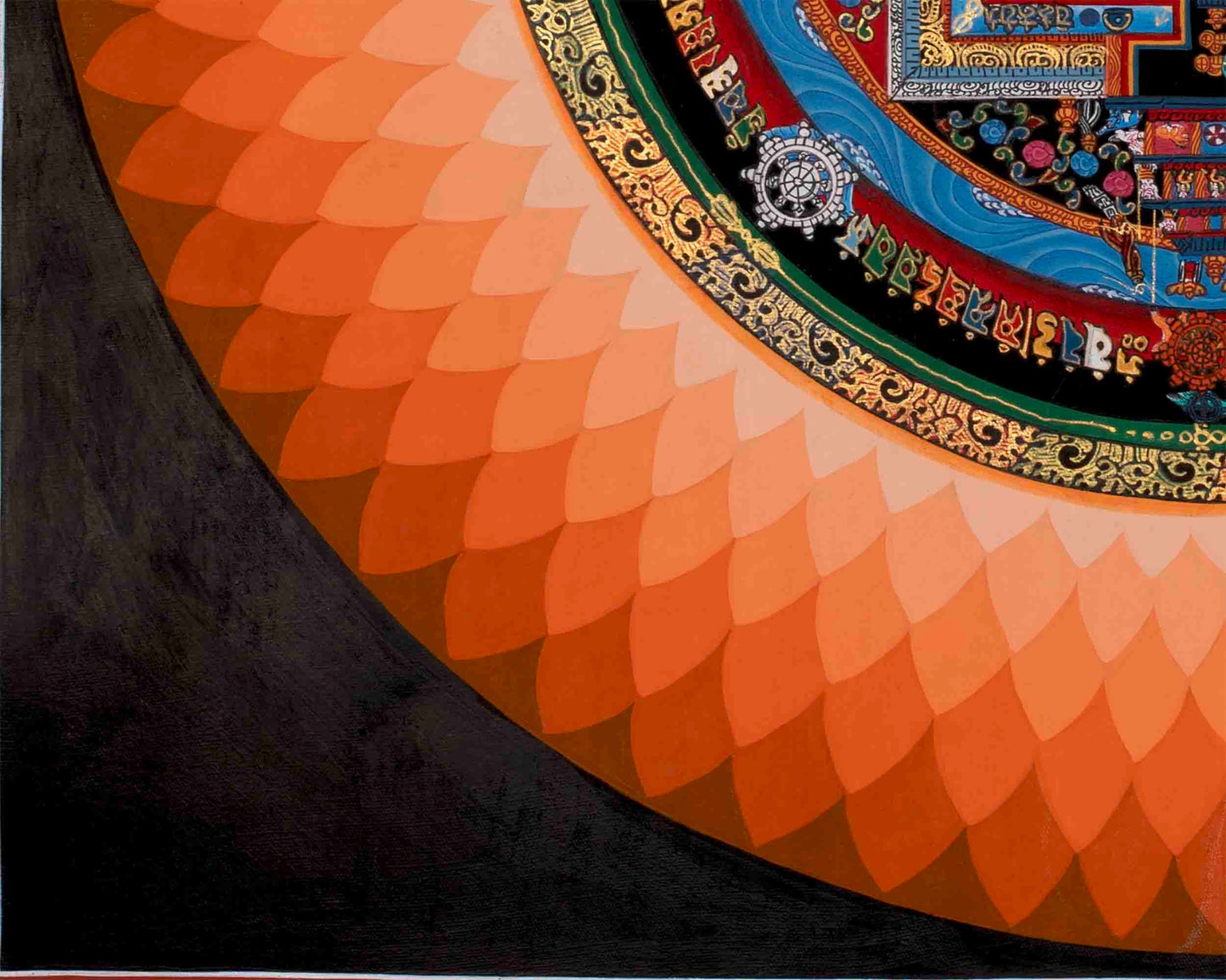 Thangka Kalachakra mandala | Thangka Painting Nepal | Wheel Of Time