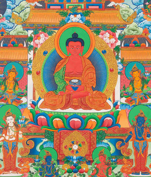 Original Amitabha Buddha Pure Land | Sukhavati Bhuwan
