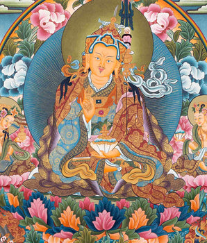 8 Guru Manifestation Thangka | Guru Rinpoche | Lotus Guru: Padmasambhava |