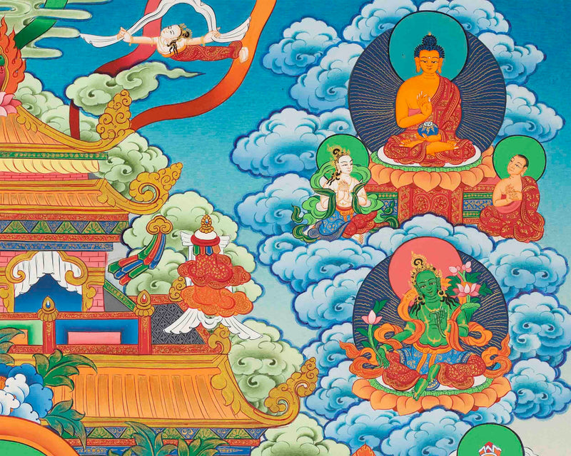 Original Amitabha Buddha Pure Land | Sukhavati Bhuwan