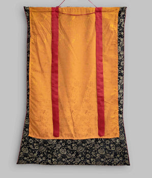 Hand-Painted Pancha Buddha Mandala | Avalokiteshvara In The Middle