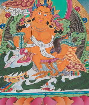 Original Hand-Painted Namtose Thangka Painting | Buddhist Religious Art